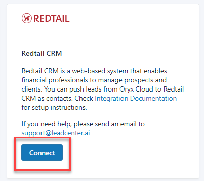 Pushing Contacts to Redtail