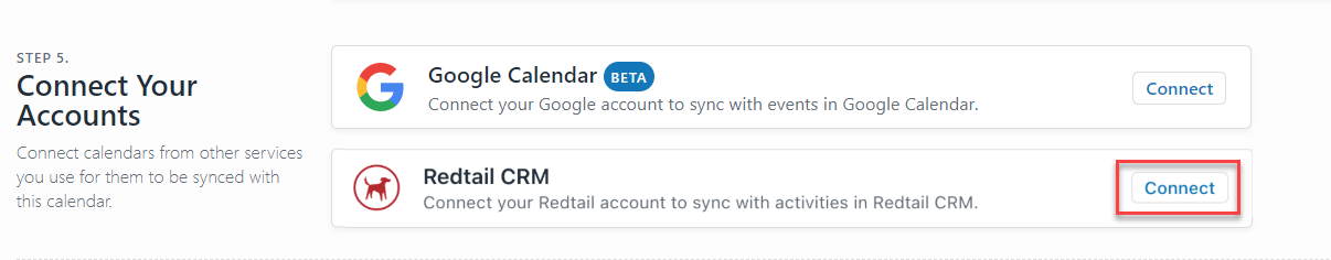 Syncing LeadCenter.AI Calendars with Redtail Calendars